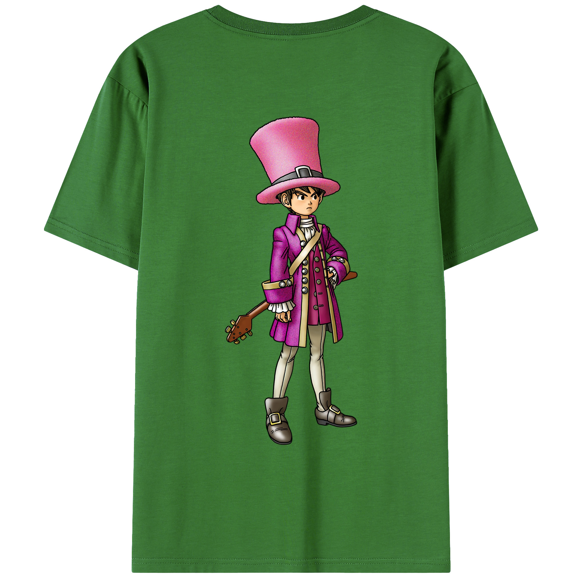 （画像用） ドラゴンクエスト Doragon Kuesuto Dragon Quest レディース半袖Tシャツ(バックプリント)